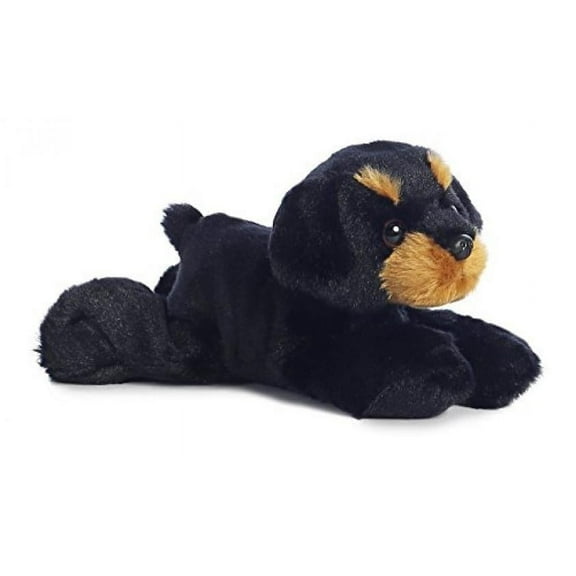Aurora - Small Black Mini Flopsie - 8.5" Raina - Adorable Stuffed Animal