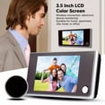 thumbnail image 4 of Smart Door Bell Camera, 1MP Lens Image Sensor Zinc Alloy Peephole Digital Door Viewer  for Home Apartment, 4 of 7