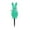 Cyan, variant on Yanxiao Flocked Easter Bunny Garden Stakes - Vibrant Color Rabbit Yard Decor with Satin Bows, Outdoor Easter Decorations for Lawn, Planters, Spring Party & Holiday Displays