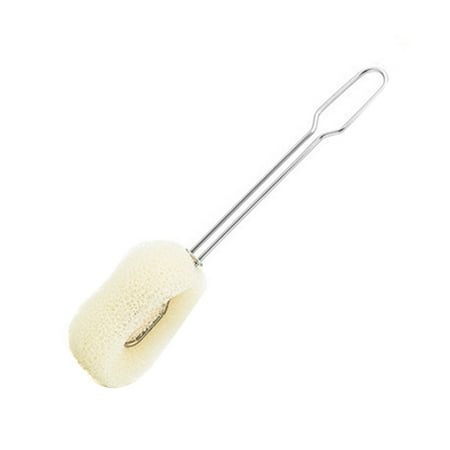 

Replaceable Sponge Cleaning Brush Stainless Stain Long Handle Cup Bottle Scrubber Washer Tool