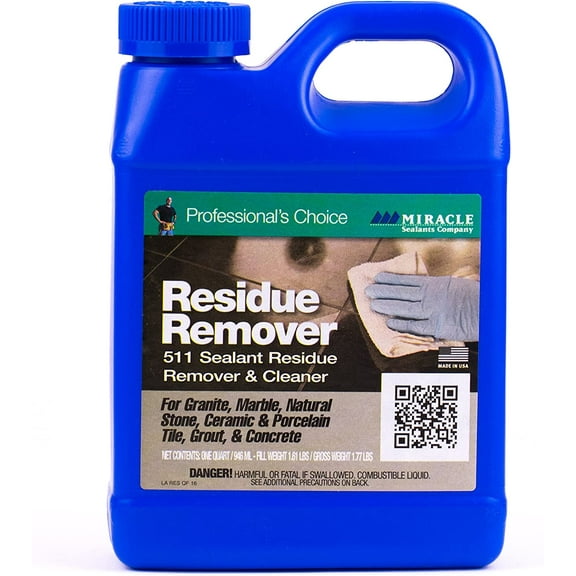 Miracle Sealants RES/REM QT 511 Sealant Residue Remover Cleaner Quart 32 oz