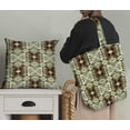 thumbnail image 5 of Soimoi Polyester Crepe Fabric Check & Geometric Print Fabric by The Yard 52 Inch Wide, 5 of 5