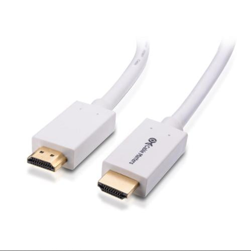 asiatisk Elegance Waterfront Cable Matters Premium Certified White HDMI Cable (Premium HDMI Cable) with  4K HDR Support - 15 Feet - Walmart.com