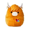 Squishmallows Official Plush 16 inch Brown Highland Cow - Child's Ultra Soft Stuffed Plush Toy