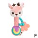 thumbnail image 1 of Muñeco de peluche con mordedor y palo de agarre para bebé de 0 a 1 año, juguete educativo relajante para la cama, campana y sonajero para bebé., 1 of 7