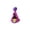 A, variant on UNLLLL Funny Pet Halloween Hat for Cats and Dogs, Adjustable Witch Wizard Cap with Elastic Band, Lightweight Costume Headwear, for Home Party Wear (D)
