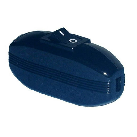 30-9851 - Interrupteur de Cordon de Lampe en Ligne 1P1T Noir 10A/125VAC Marche-Arrêt