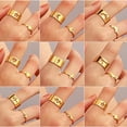 thumbnail image 2 of Anillo De Pareja bingo Hueco ins Personalidad Estilo punk, 2 of 4