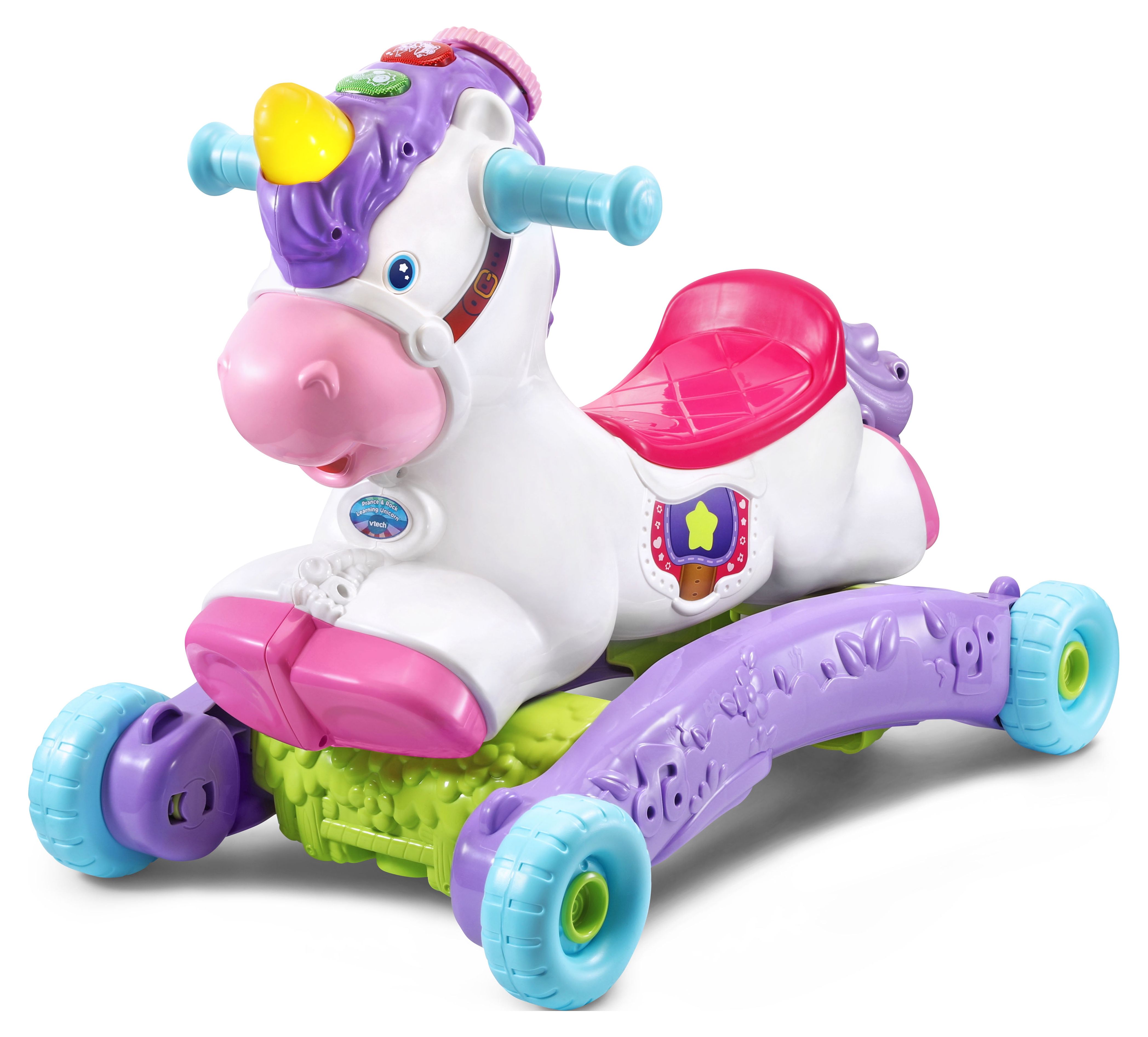 VTech Prance and Rock Learning Unicorn, Rocker to Rider Toy, Motion-Activated Responses - image 11 of 14