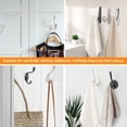 thumbnail image 5 of FloreceBien Armario de baño Perchero para Ropa Cocina Baño Pared Perforada Gancho Individual, 5 of 5