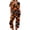 Black, variant on Women's Halloween Lounge Set Short Sleeve Round Neck Top and Capri Pants with Pockets Ghost Print Breathable Soft Pajama Set Casual Sportswear for Daily Wear Black L