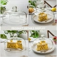 thumbnail image 2 of BESTONZON Practical Food Dust Cover Insect-proof Dish Cover Transparent Food Tent, 2 of 5