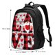 thumbnail image 5 of Fotbe Buffalo Plaid Love And Gnome Mochila con Estampado y Puerto USB para Hombre y Mujer, Mochila Antirrobo, Mochila de Viaje, Mochila Escolar, Mochila Universitaria, 5 of 7