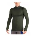thumbnail image 2 of Playera Licra Deportiva Con Agujero Pulgar Cuello Alto, 2 of 3
