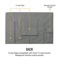 thumbnail image 4 of Outdoor TV Cover 60" to 65" inches Universal Weatherproof Protector - Grey, 4 of 9