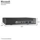 thumbnail image 3 of HP EliteDesk 705 G3 Mini PC de computadora Escritorio minicargada, AMD A10 PRO-8770 de hasta 3.5 GHz, 16G RAM, 500GB, WiFi, Bluetooth, VGA, Windows 10 Pro (Renovado), 3 of 5