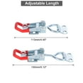 thumbnail image 3 of Uxcell 2Pack 5 Inch Iron Adjustable Toggle Latch Clamp 400lbs Holding Capacity, 3 of 6