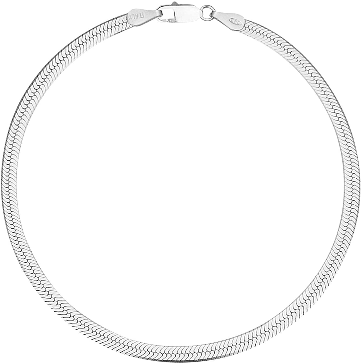 Certificate 100% Original Sterling Silver Plated Snake Chain DIY Charm Bracelet For Women Gift Silver Color Jewelry (039 19cm) : Buy Online at Best Price in KSA - Souq is now