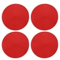 thumbnail image 1 of Manteles individuales Manteles individuales redondos Tapete de mesa redondo lavable resistente al calor, 1 of 5