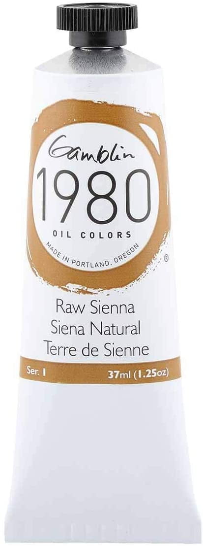 Gamblin 1980 Oil Raw Sienna 37Ml