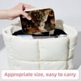 thumbnail image 6 of Easter Velvet Portable Necklace Organizer with Removable Compartment - Display Case, Earring Organizer, and Necklace Holder - Gift, 6 of 7
