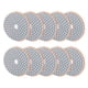 thumbnail image 1 of 10 discos de lijado de 3 pulgadas con almohadilla para pulir y pulir diamantes para mármol, hormigón, piedras, malla 300, 1 of 12