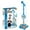 Blue, variant on Stand Up Microphone Kids Child Microphone with Adjustable Stand for Kids Karaoke Machine with Lights Girls Party Pastime Sing Musical Toy with Flashing Lights Toys Age 6-8
