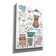 thumbnail image 2 of Epic Graffiti 'Coffee Chart I v2' by Courtney Prahl, Giclee Canvas Wall Art, 12"x16", 2 of 8