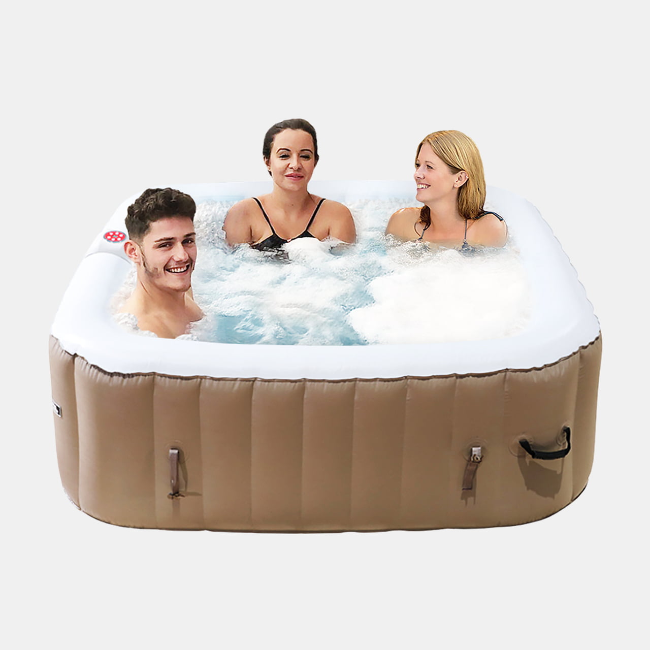 Omnispa Outdoor Indoor Inflatable, Portable Heated Bathtub Spa