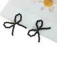 thumbnail image 5 of Unique Bargains 1 Pair Shoelace Charms Faux Pearl Bow Fashion Shoe Accessories Black, 5 of 5