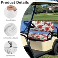 thumbnail image 6 of HUIACONG Deep Red Roses Easy to Carry Golf Cart Front Seat Cover Set Replacement for EZGO 2 Person Club Car Seats, Non-Slip All-Weather Protection Golf Cart Seat Covers, 6 of 7