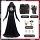 thumbnail image 3 of Disfraz de fantasía de Lady Dimitrescu de Evil Moth Bela para mujer, disfraz de Resident Village para Halloween y carnaval, 3 of 5