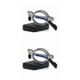thumbnail image 3 of Sonducket Gafas de lectura de periódico de diseño plegable para hombre, gafas de oficina Anti-azul antideslizante, almohadilla para la nariz, Type7 NO7, 3 of 6