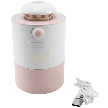 

500ML Adjustable Spraying Air Humidifier Ultrasonic Maker Diffuser Aromatherapy Humidifiers Diffusers Pink