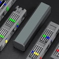 thumbnail image 3 of Juego de destornilladores magnéticos, juego de destornilladores de precisión 30 en 1, mini herramienta de reparación, 3 of 8