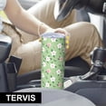 thumbnail image 6 of Pioneer Flower Floral Print Pattern 20oz Skinny Tumbler with Straw & Lid, Double Wall Vacuum Insulated Cup, Leak-Proof, Cup Holder Friendly, Hot 6H Cold 12H, 6 of 6