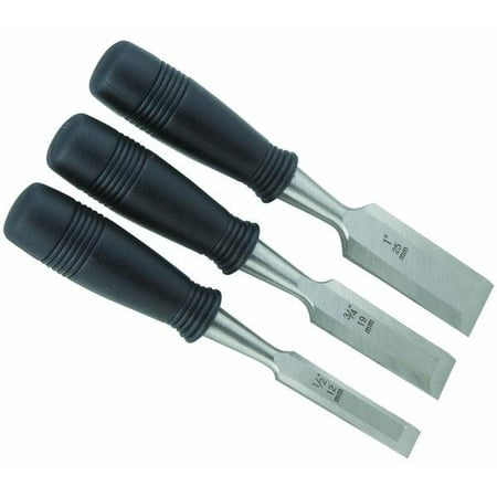 Master Forge 3-Piece Wood Chisel Set (Best Wood Turning Chisels)