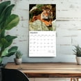 thumbnail image 5 of Tigers | 2026 12x24" (Hanging) Square Wall Calendar | Plastic-Free | BrownTrout, 5 of 9