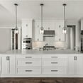 thumbnail image 6 of Globe Electric 1-Light Matte Black 54" Pendant Light with Clear Glass Shade, 91006245, 6 of 7