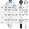 thumbnail image 3 of Cagogo Men's Plus Size 2 Piece Outfits Collared Short Sleeve Shirt Wide Leg Pants Casual Sets Solid Lounge Matching Suits Travel Vacation, Navy XL, 3 of 5