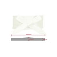 thumbnail image 3 of INSPIRE CHICLadies Faux Leather Self Tie Bowknot Wide Waist Band Sash Obi Belt for Dresses 86.6x3.3" Cream, 3 of 5