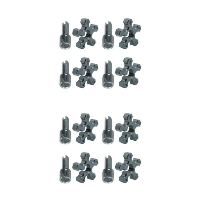Guardoinrt 4pieces High Torsion And Stress Resistance Motorcycle Fixed Screws For Efficient Performance Titanium color 2Set