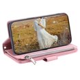 thumbnail image 3 of 2025 new style high quality For iPhone 16e Case Rhombus Imprinted Zipper Wallet, 3 of 5