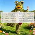 thumbnail image 3 of LEKWK Adult Onesie Pajamas Funny Frog Costume Animal Onesie Fleece Hooded Jumpsuit Sleepwear Cute Halloween Pajamas Cosplay Party Fancy Dress, 3 of 6