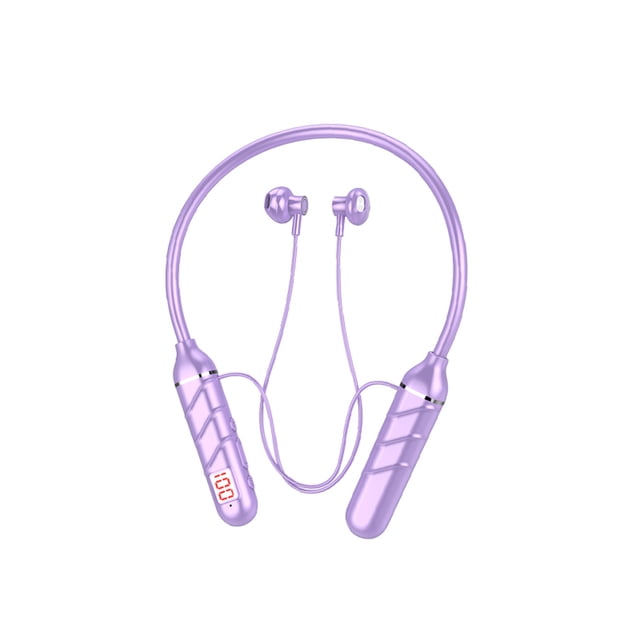 Amzcrzy Electrónica para hombres Organizador de electrónica Cámara digital Auriculares Bluetooth para colgar al cuello, auriculares deportivos para correr con dos auriculares, auriculares inalámbrico