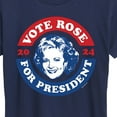 thumbnail image 3 of Golden Girls - President Rose - Women's Short Sleeve Graphic T-Shirt, 3 of 5