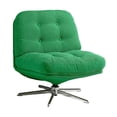 thumbnail image 2 of Silla de oficina Silla de trabajo para computadora Silla giratoria de pana con ruedas de 360 grados Silla para juegos para apartamento Muebles, 2 of 8