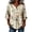 Orange, variant on T Shirts for Women Half Sleeve V Neck Botanical Print T-shirt Summer Button Up Open Cardigan Comfortable Casual Tops Gold XXXXL