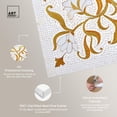 thumbnail image 3 of Gilded Alabaster Canvas Print Gold Wall Art by Art Remedy, Gallery Wrapped, 16 x 16, 3 of 5