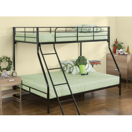 Zinus Hani Easy Assembly Quick Lock Metal Bunk Bed, Twin over (Best Twin Over Twin Bunk Beds)